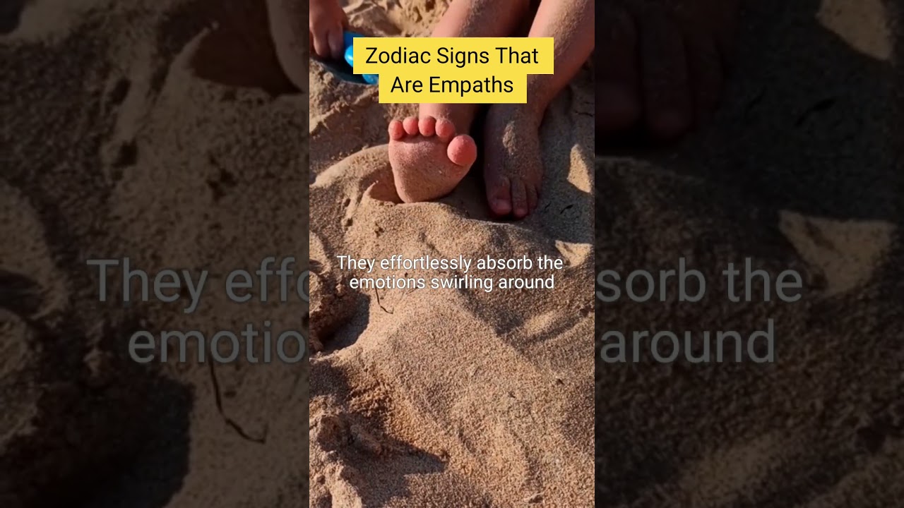 Zodiac Signs That Are Natural Empaths #zodiacsigns #empath #empaths #watersigns #youtubeshorts