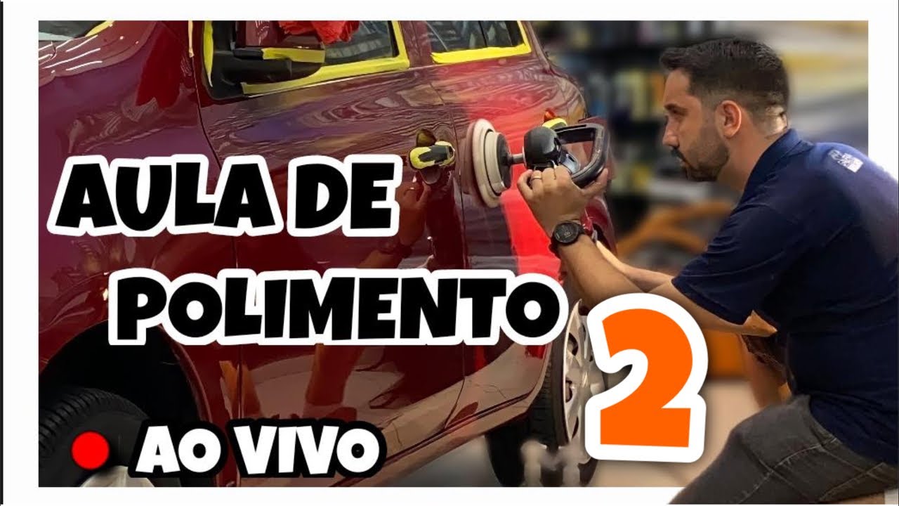 CURSO DE POLIMENTO TÉCNICO - Aula  2 ao vivo e Gratuita