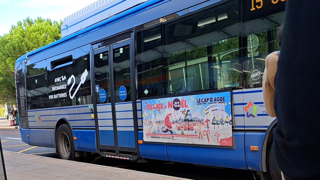 BUS TaM [IVECO Urbanway 12 GNV Cursor 9 n°286] Ligne 15 - Odysseum