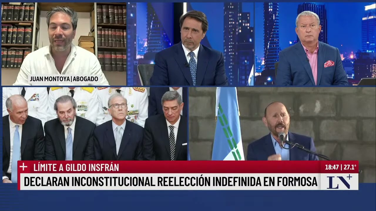 La Corte puso un freno a la reelección indefinida de Insfrán
