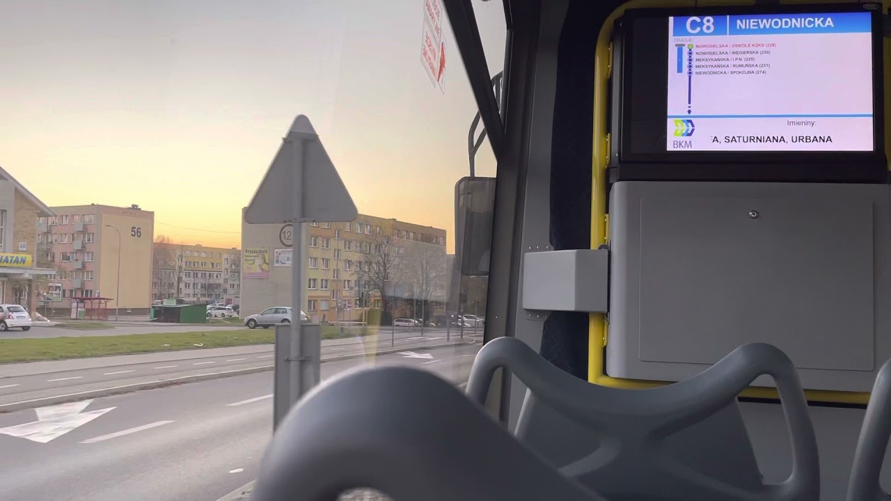 Wszystkich Świętych 2021 🕯 Przejazd Linią C8 BKM Białystok