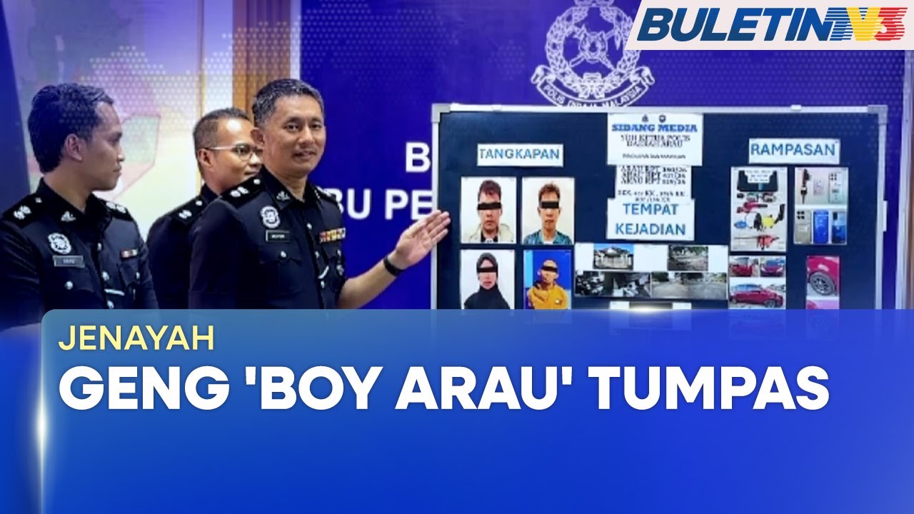 GENG BOY ARAU | Empat Ditahan, Terlibat Kes Pecah Rumah Dan Curi Kereta Sejak Awal Tahun