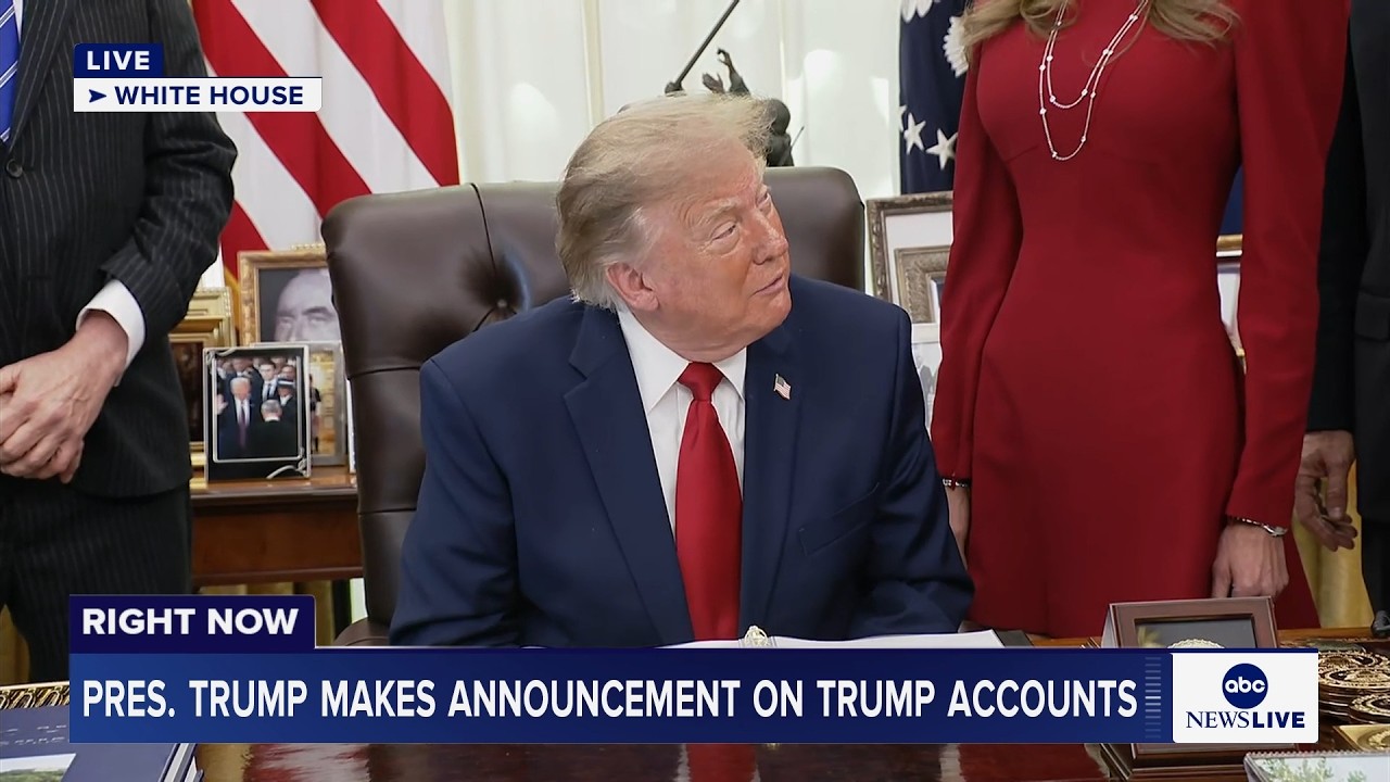President Trump makes an announcement