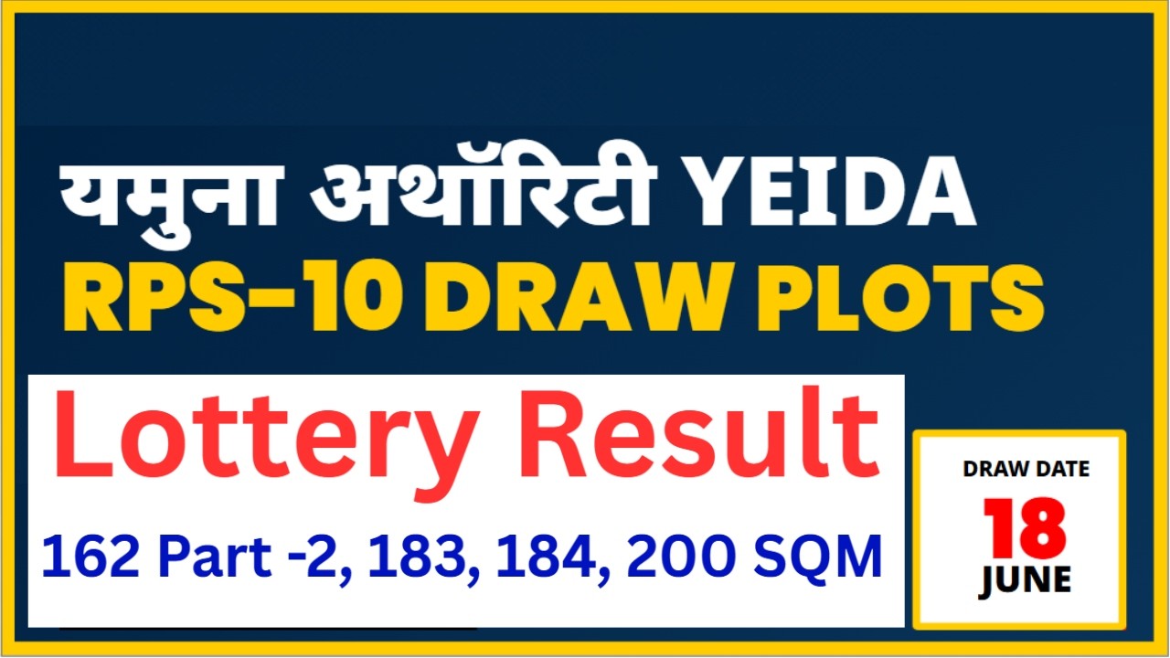 YYamuna Authority YEIDA RPS 10 New Residential Plots Scheme 2026 Live Lottery