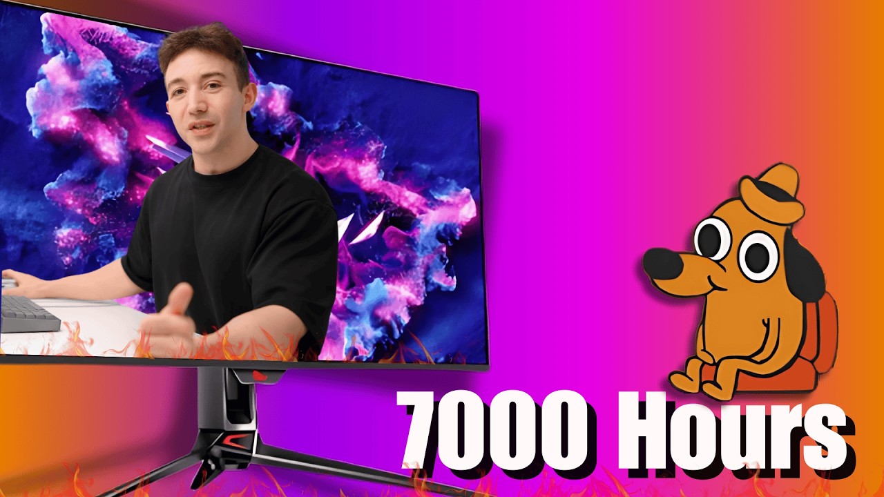Выгорание OLED-экранов: обновление за 1,5 года