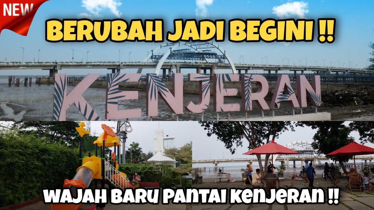 PANTAI KENJERAN, WAJAH BARU UNTUK WISATA KELUARGA DI SURABAYA - Cak Hanto
