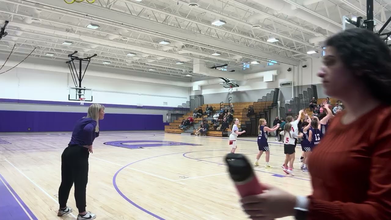 First half girls grade 5 basketball 