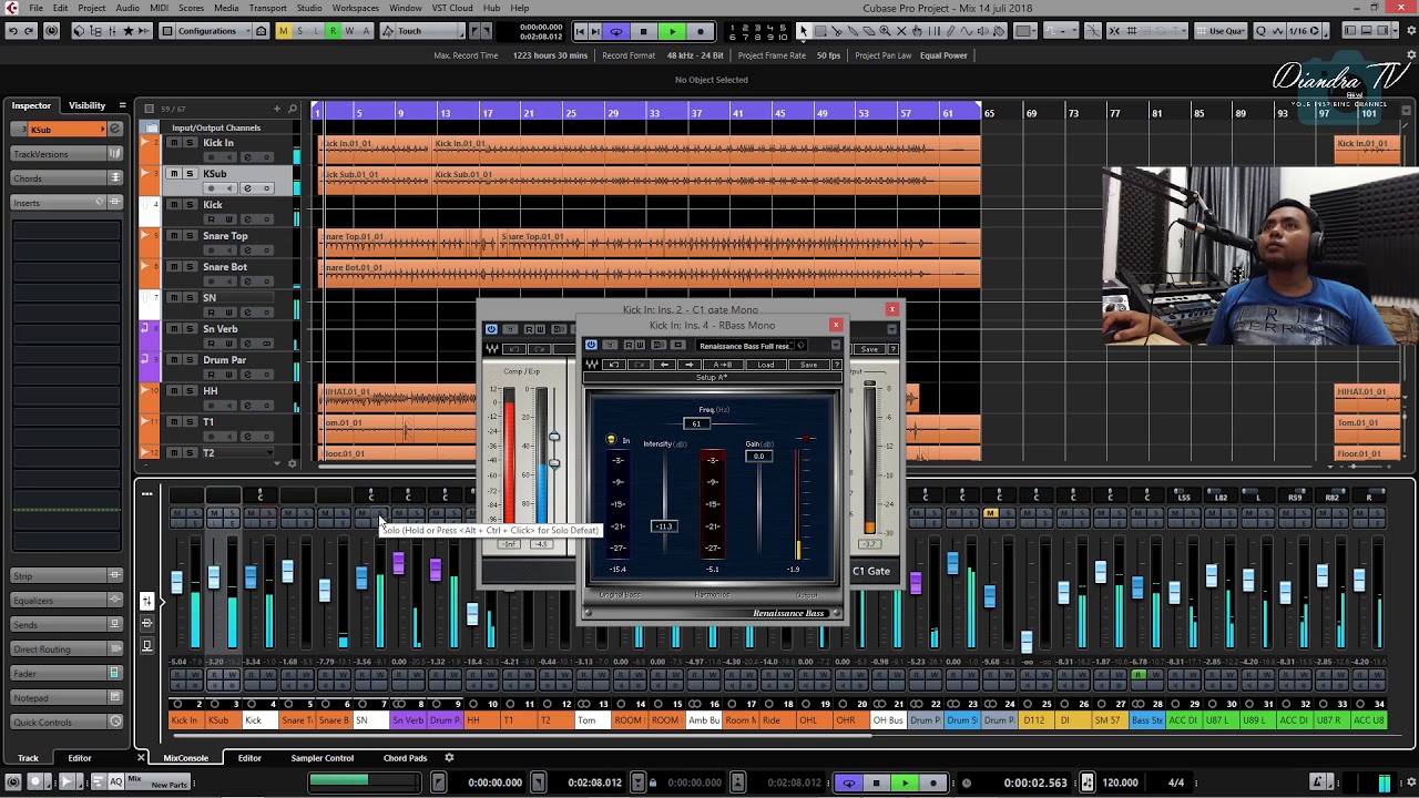 Mixing Workshop Betjakers 2018