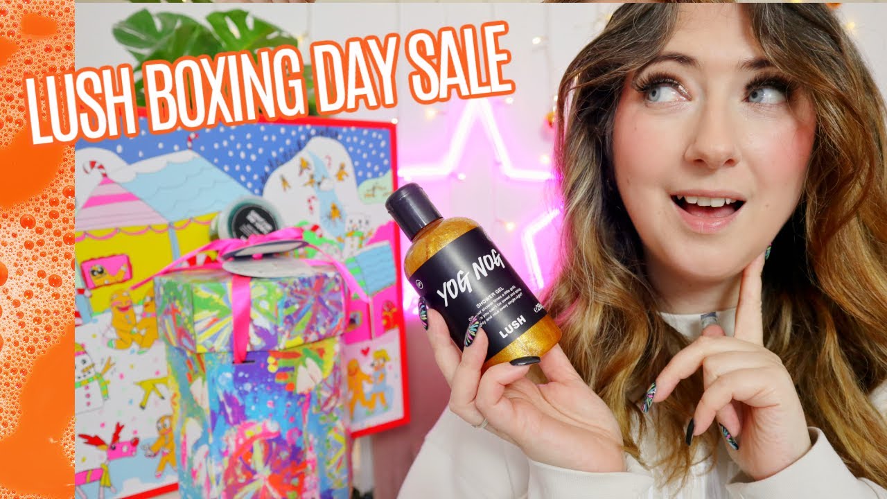 LUSH BOXING DAY SALE HAUL 2024 | LUSH HAUL WILLOW BIGGS