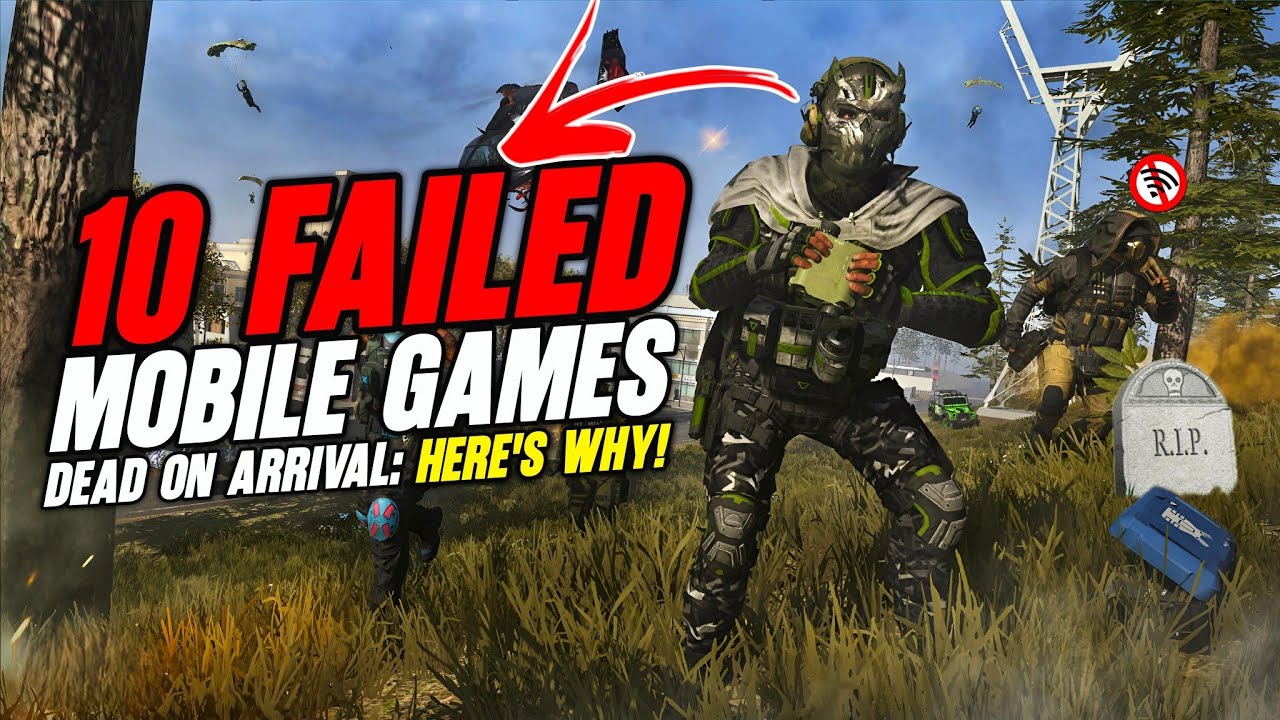 10 FAILED Mobile Games That Died IMMEDIATELY At Launch
