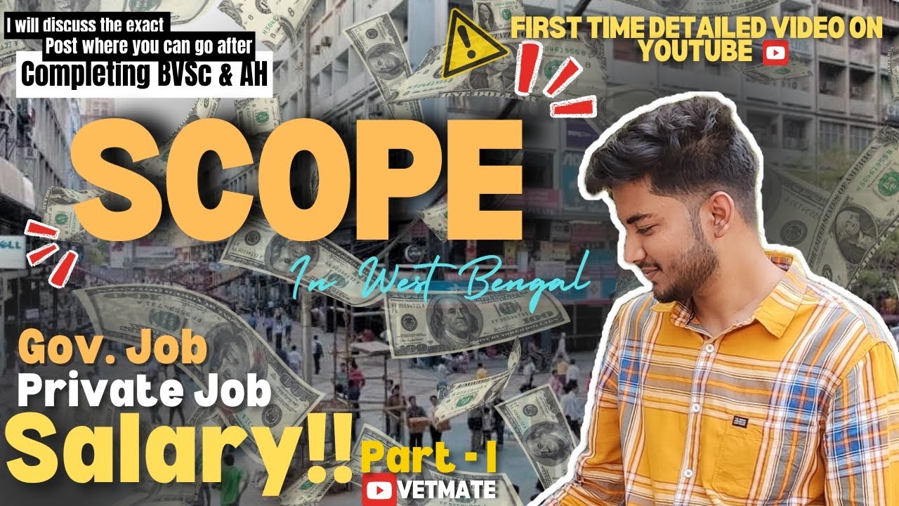 Govt.Jobs, Scope & Career opportunities in veterinary ll (part - l) top 20+ govt job & private job 🤯