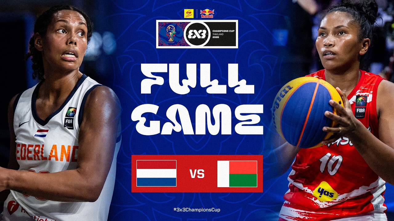 🇳🇱 Нидерланды против Мадагаскара 🇲🇬 | Спонсор FIBA ​​3x3 | Кубок чемпионов Red Bull 2026 | Полная...