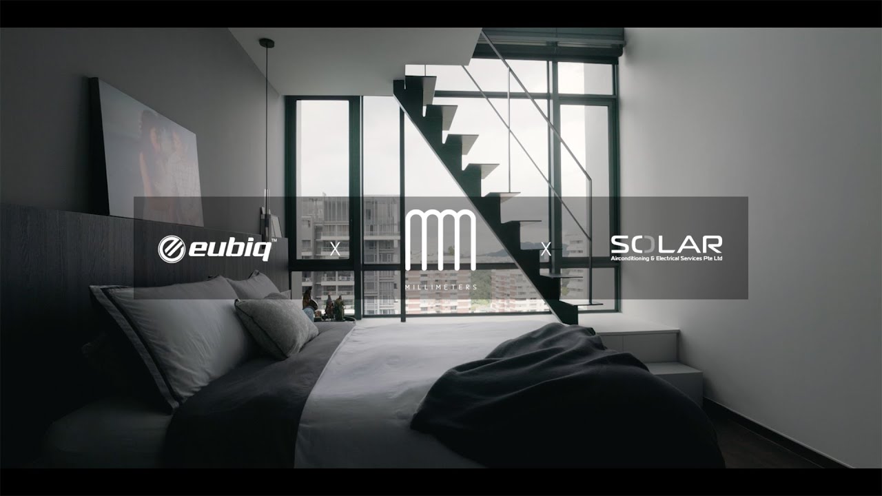 Minimal Monochromatic Condo Tour - A Collaboration by Eubiq x Millimeters x Solar