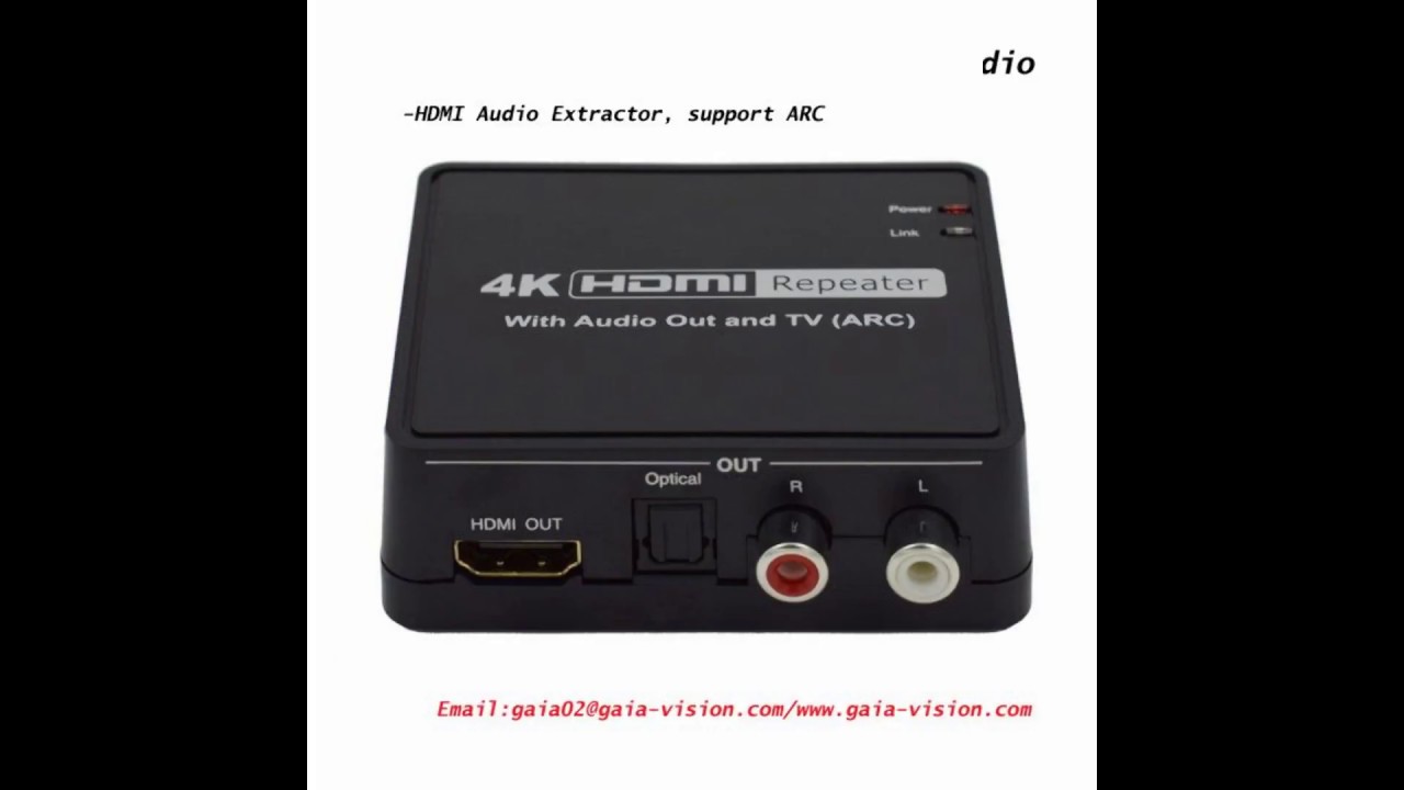 4K AV accessories HDMI converter HDTV/SPDIF splitter adapter - Cool video Products