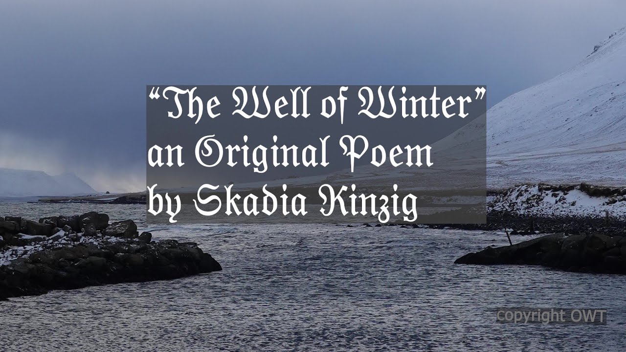 The Well of Winter by Skadia Kinzig - a Shieldmaiden of the Tribe