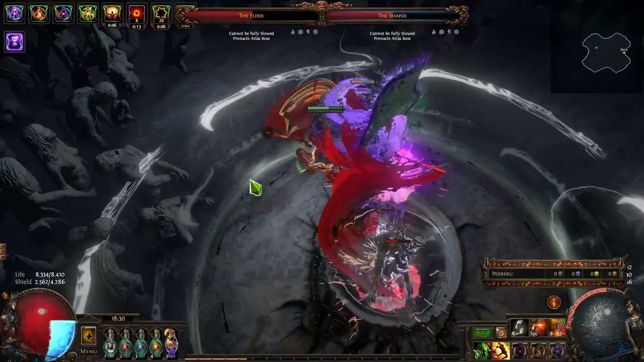 Path of Exile - Heavy Strike of Trarthus 3.28 (Uber Uber Elder)