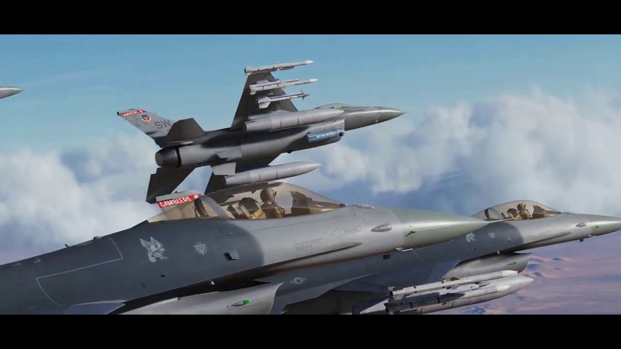 DCS F-16 main menu music theme looped 20 minutes