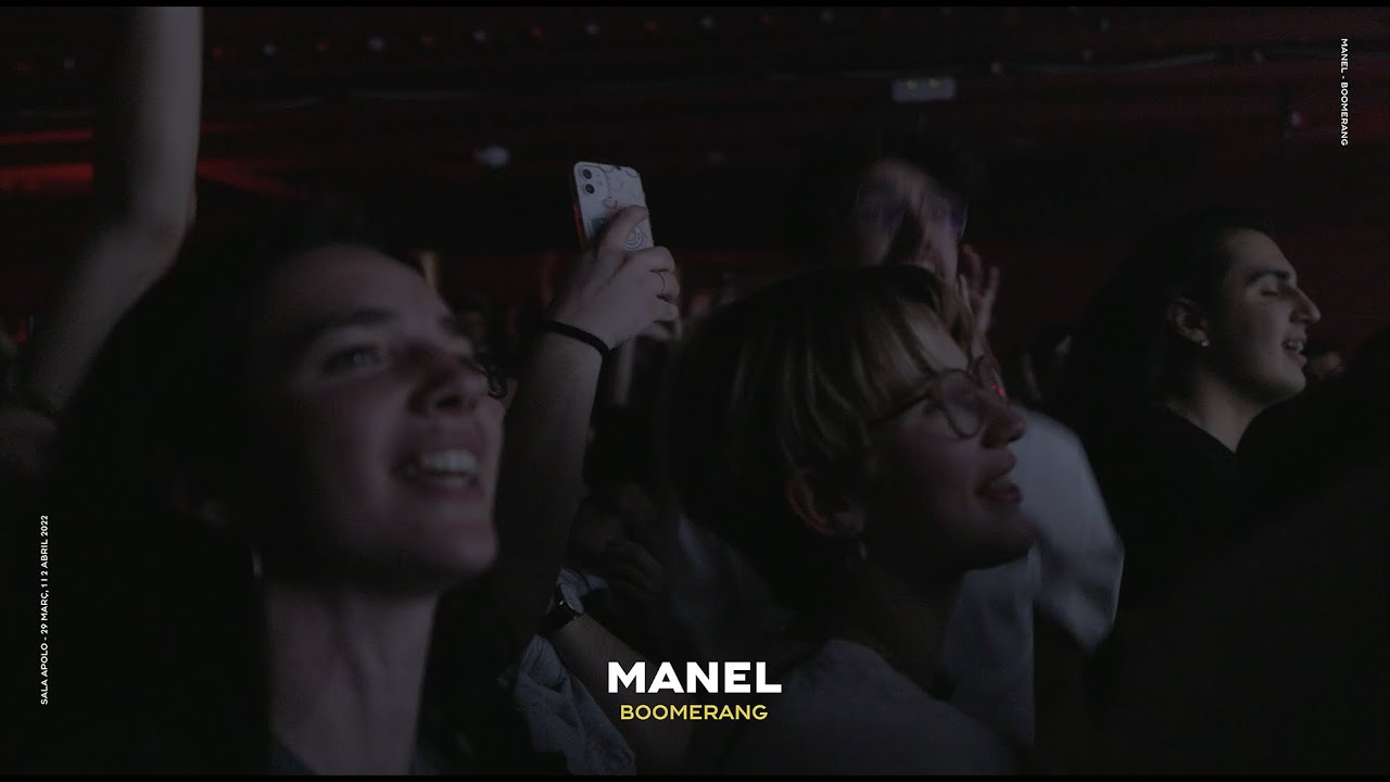 Manel - Boomerang en directe a la sala APOLO (oficial)
