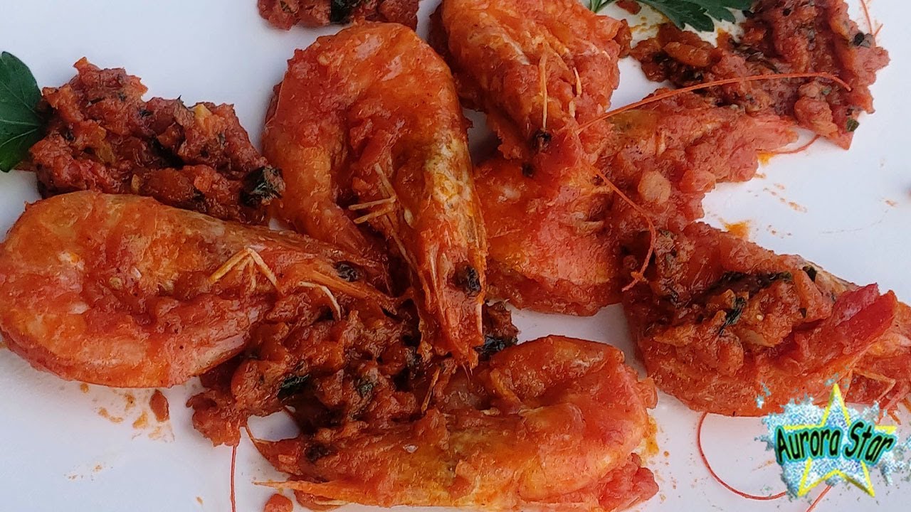 Antica ricetta: Mazzancolle. I Gamberoni al pomodoro cotti in padella