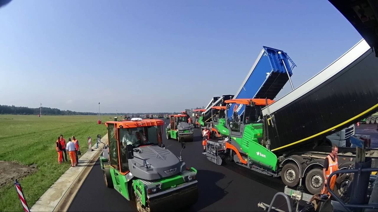 timelapse deklaag Vliegbasis Eindhoven - 5juni2016