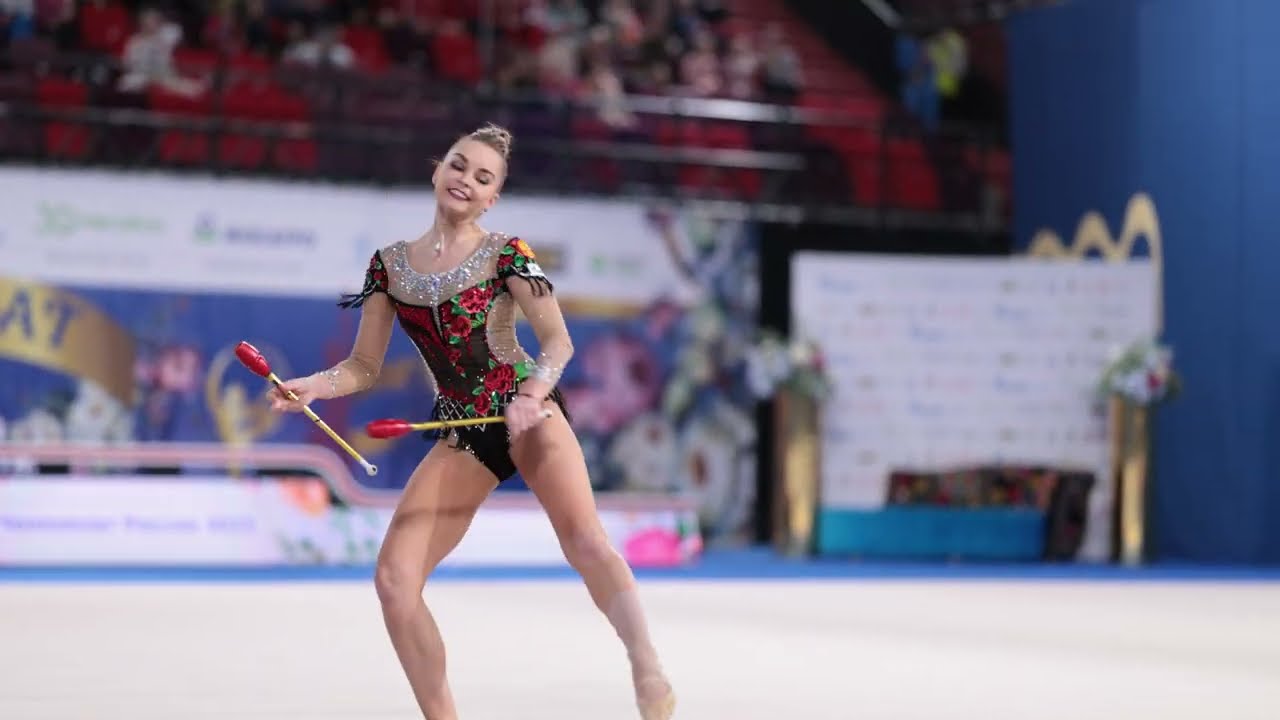Arina Averina Clubs AA Russian Championships 2023