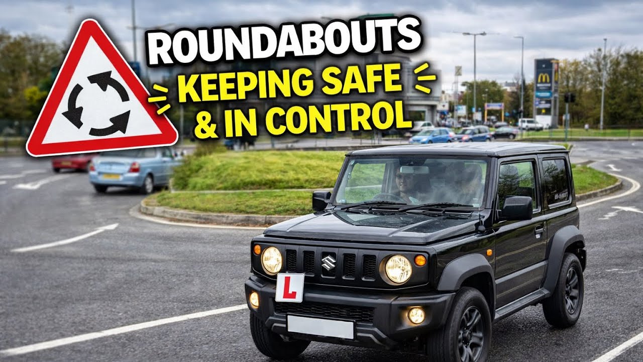 Roundabouts and driving test - Keeping safe & in control 💪🏼