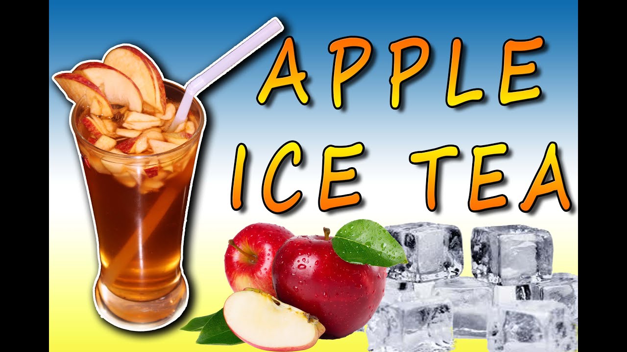 APPLE ICE TEA II सेब से बानी ठंडी ठंडी चाय II BY CHEF SATVINDER KAUR II