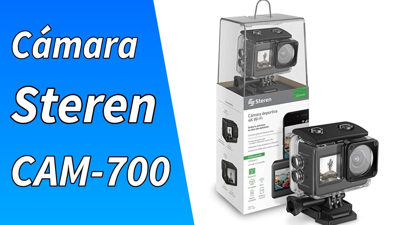 Cámara Deportiva Steren CAM-700