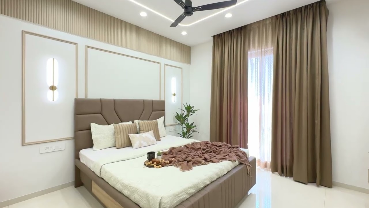Beautiful Modern Home Tour | Grey & White Aesthetic Interior with Blue Sofa | OM Interiors