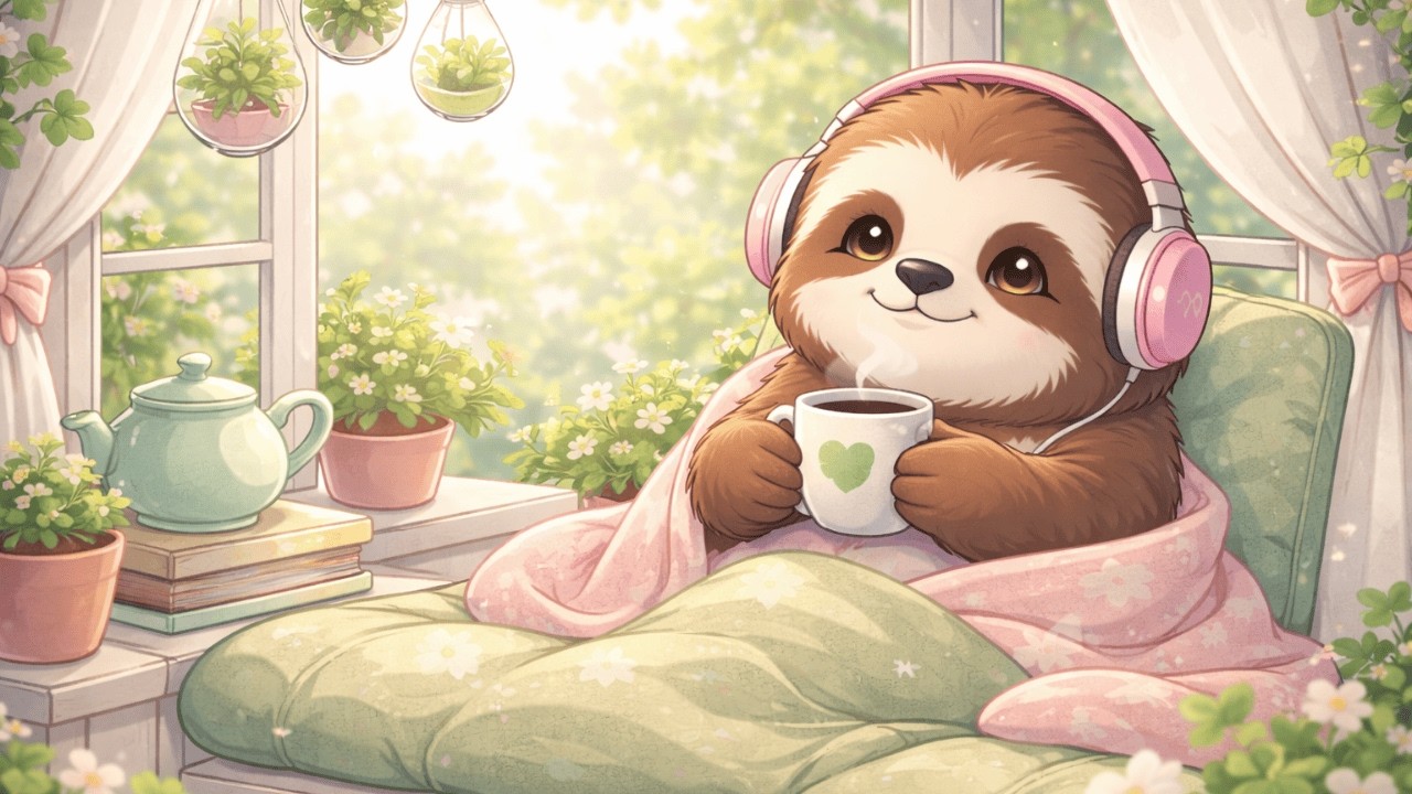 Relax with Lumi | Cozy Early Spring Morning | Lofi Stream (Live)