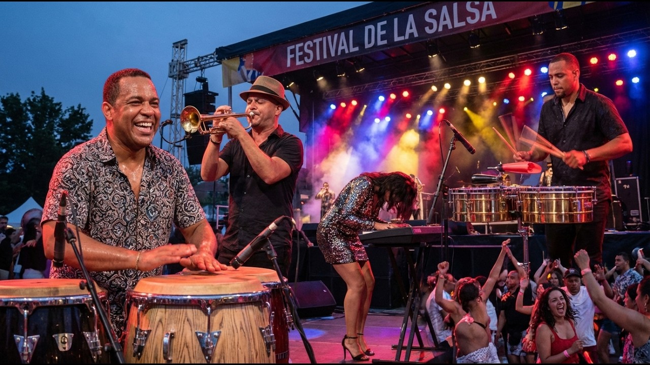🎶 Latin Beach Party – Salsa Music Vibes