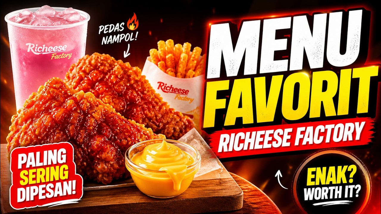 MENU FAVORIT YANG SERING DIPESAN DI RICHEESE FACTORY