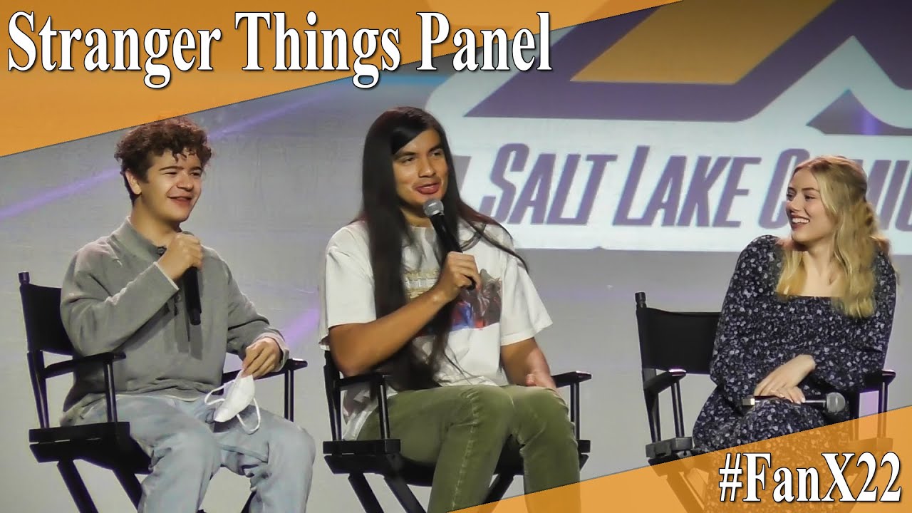 Панель «Очень странные дела» — полная панель/вопросы и ответы — Salt Lake FanX 2022
