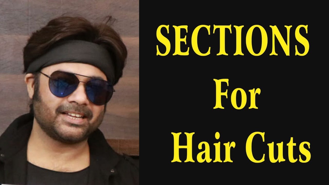 SECTIONS  for Hair Cuts with Name BY JAS SIR from Sam and Jas Hair & Makeup Academy Mumbai.