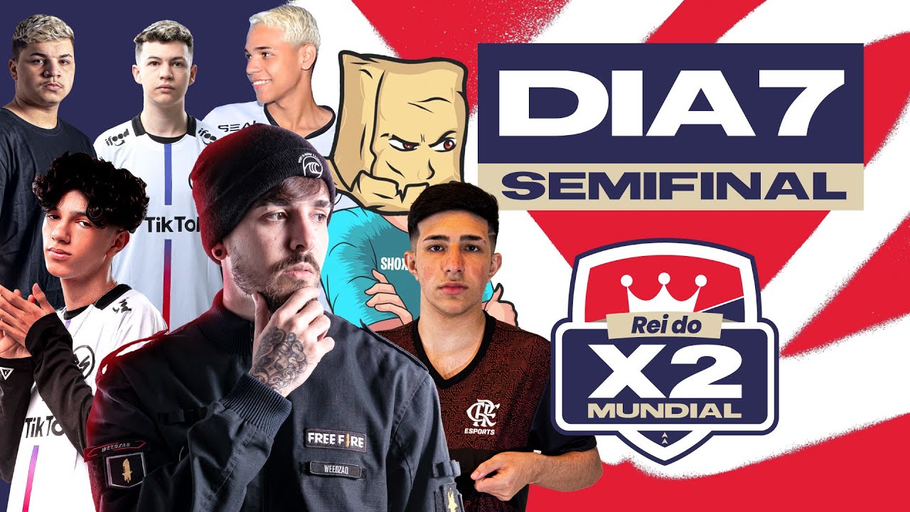SEMIFINAL REI DO X2 MUNDIAL! TWO9, GHOST, LDZIN, APELAPATO! WEEDZAO LIVE FREE FIRE AO VIVO!!