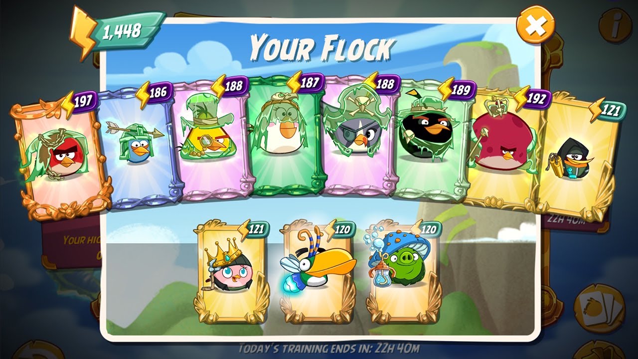 ANGRY BIRDS 2 - Mighty Eagle’s Bootcamp (AUG/16/2022)