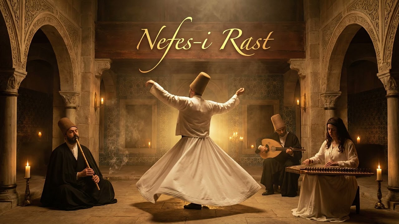 Nefes-i Rast | Sufi ve Tasavvuf Müziği Albümü | Ney, Ud, Kanun ve Def ile Ruhani Yolculuk