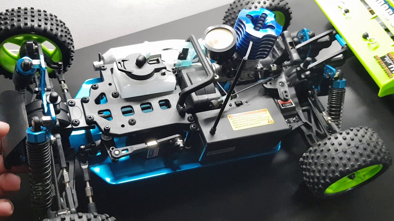 AUTO RC NITRO HSP BUGGY 94106 UNBOXING EN ESPAÑOL | Hobby nitro