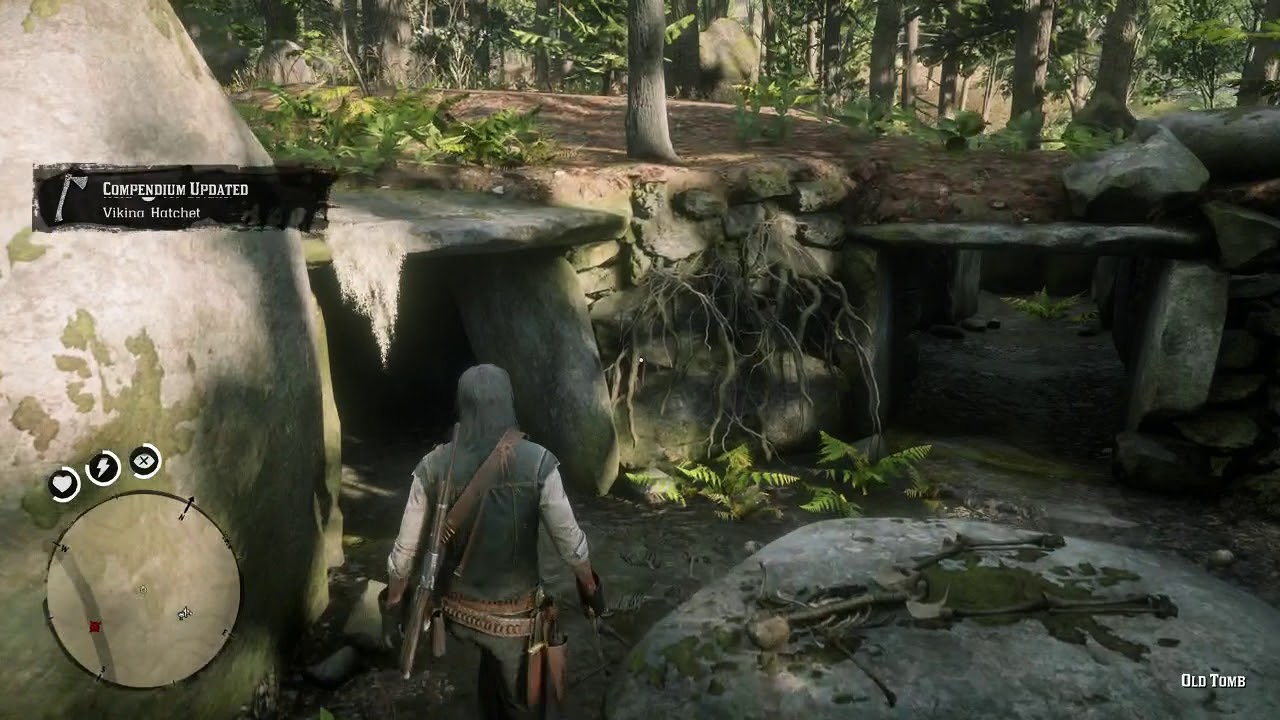 Red Dead Redemption 2 Viking Easter Egg - Viking Helmet and Ax Location