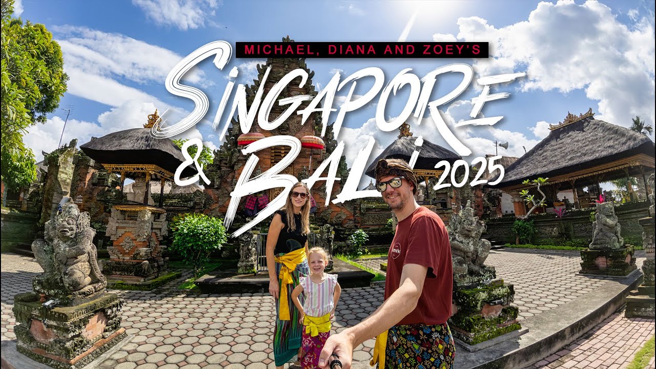 🌴 Avontuur in Singapore & Bali | Familie Roadtrip vol Highlights! 🌏