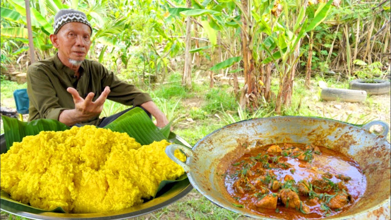 PULUT KUNING & RENDANG AYAM | Untuk anak Yatim & Asnaf