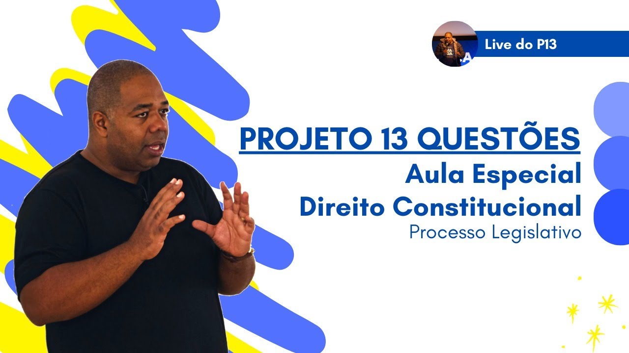 Direito Constitucional - Aula Especial - Processo Legislativo (EC e MP) - P13 da OAB 4ºEdição