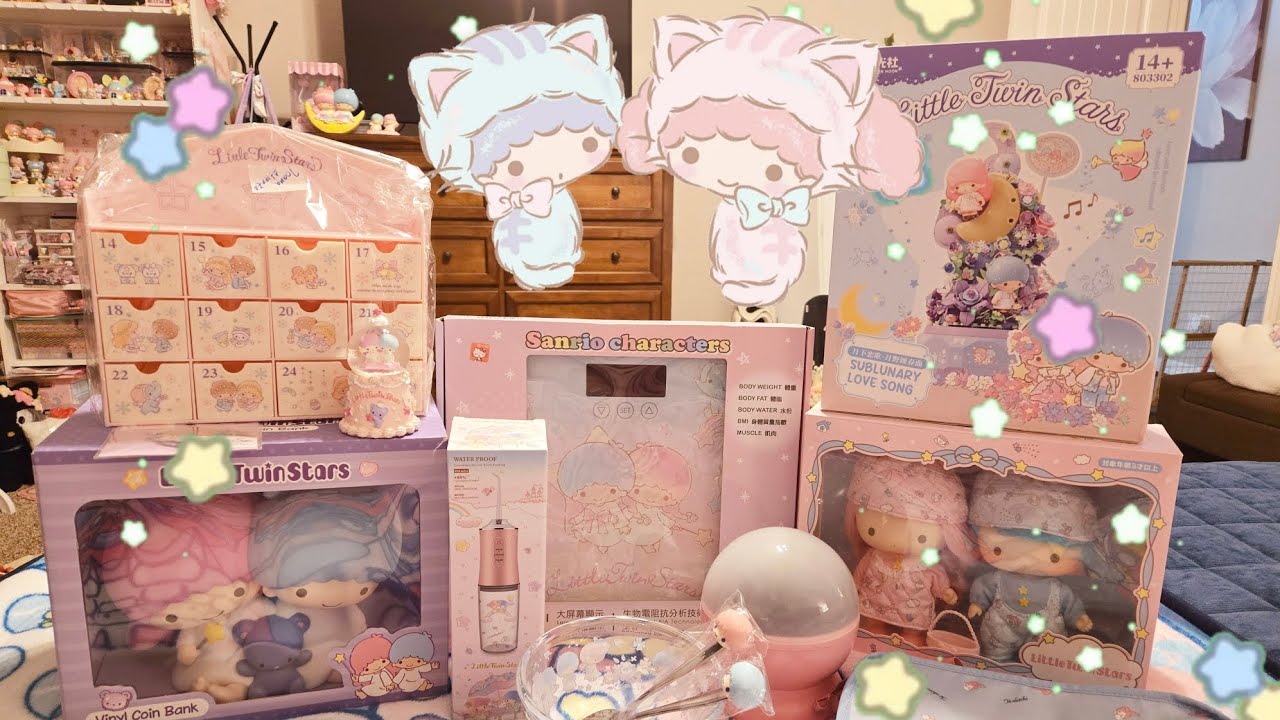Little twin stars girly haul🩷