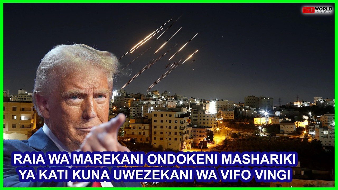 TRUMP; KUNAUWEZEKANO WA VIFO VINGI VYA WAMAREKANI HUKO MASHARIKI YA KATI/TUTALIPA KWA MASHAMBULIZI