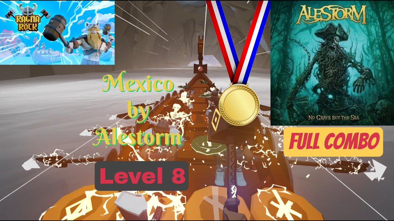 Ragnarock VR - Mexico | Alestorm [Lv8] (GOLD MEDAL) FC #ragnarock #vr #alestorm