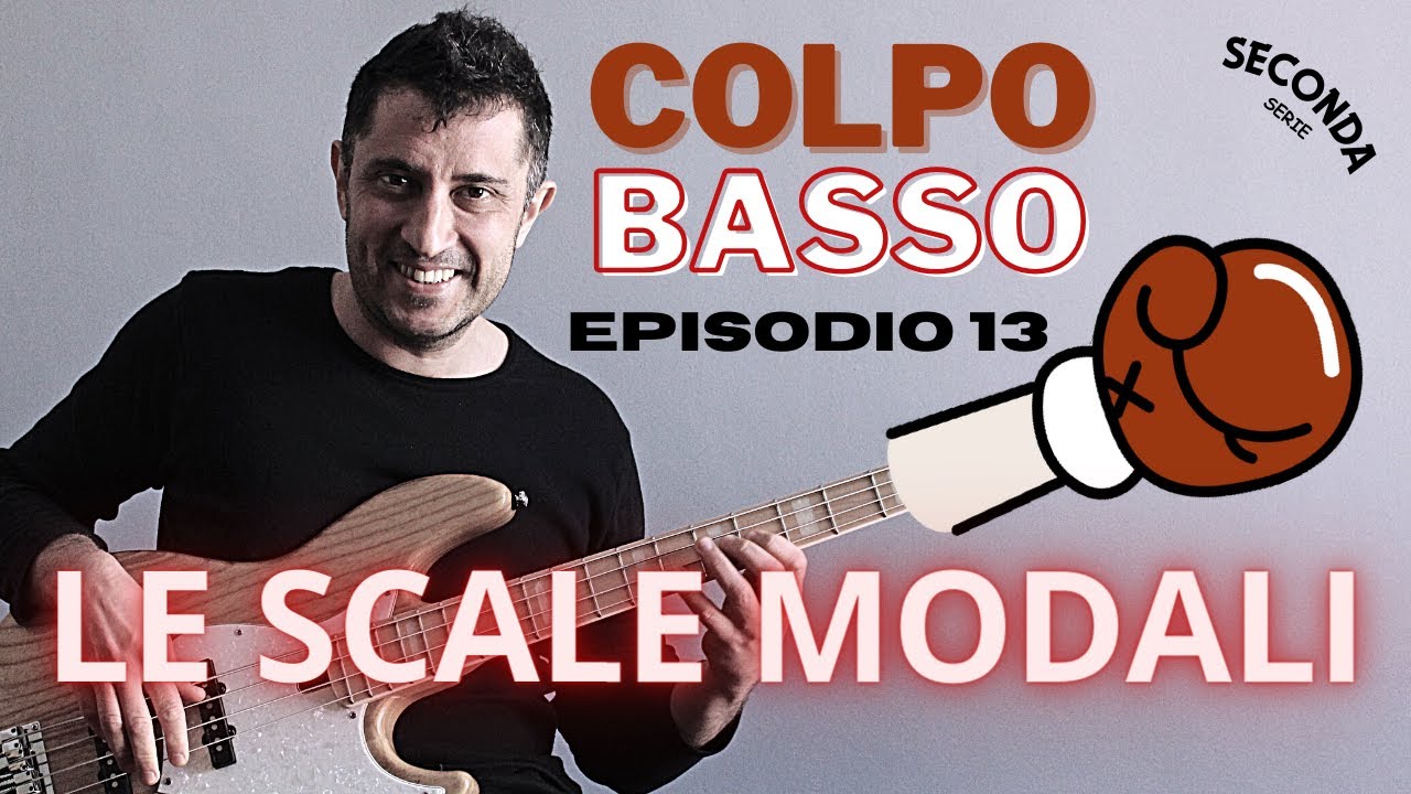 Le SCALE MODALI | Colpo Basso Ep. 13 (lezioni di basso elettrico) by Ale De Rosa