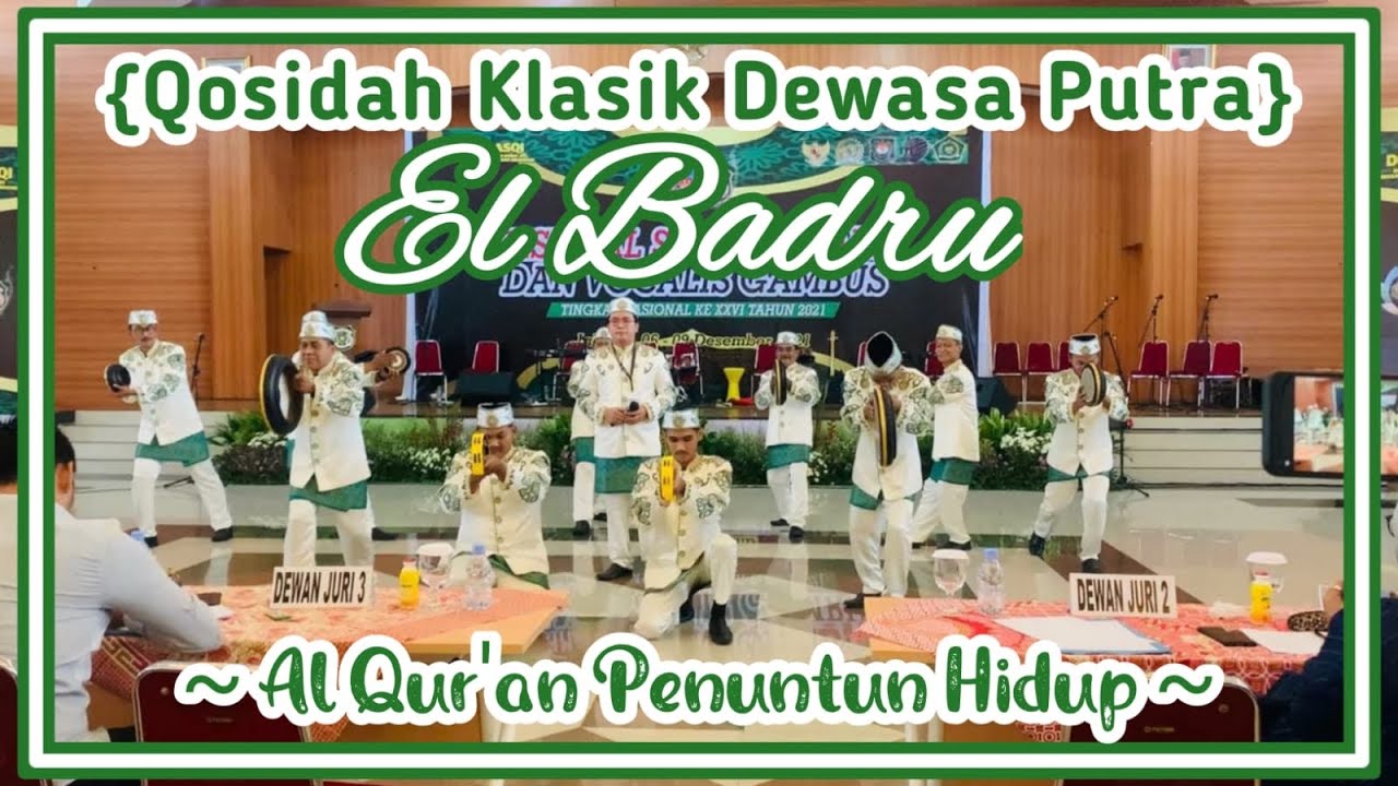 Qosidah klasik Dewasa Putra DKI Jakarta Tingkat NASIONAL 