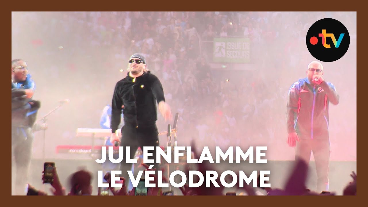 Jul enflamme le stade Vélodrome