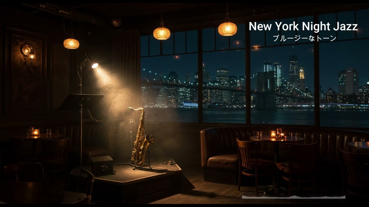 【Relax BGM】Bluesy New York Night Jazz 華やかなジャズコンボ