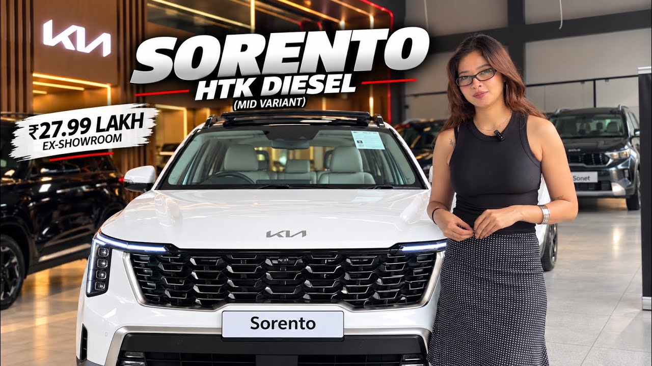 Kia Sorento HTK Diesel: Don't Buy Innova Hycross Before Watching This! 🚨